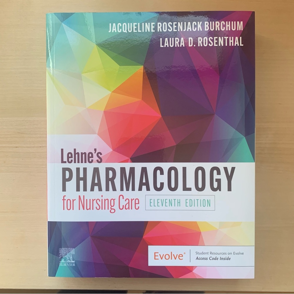 's Pharmacology for Nursing Care - Colorful Geometric Cover (Multicolor)